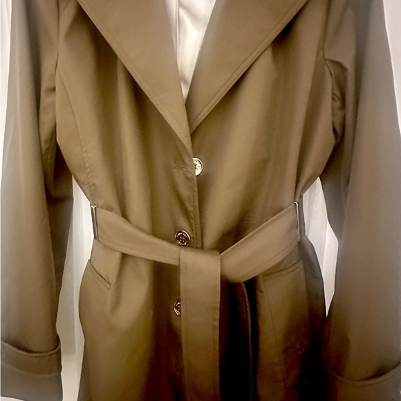 Calvin Klein Trench Coat NWOT size Large - Picture 5 of 8